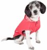 Pet Life Active 'Pull-Rover' Premium 4-Way Stretch Two-Toned Performance Sleeveless Dog T-Shirt Tank Top Hoodie
